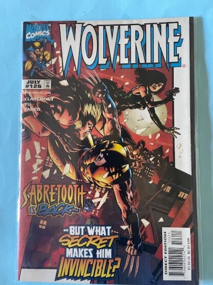 Wolverine 1988 1st Series   #126   VF