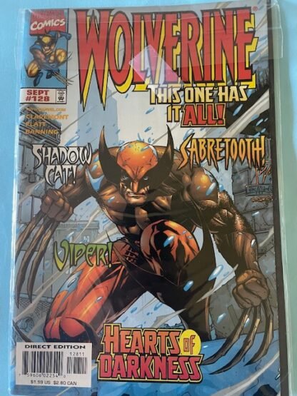 Wolverine 1988 1st Series   #128   VF