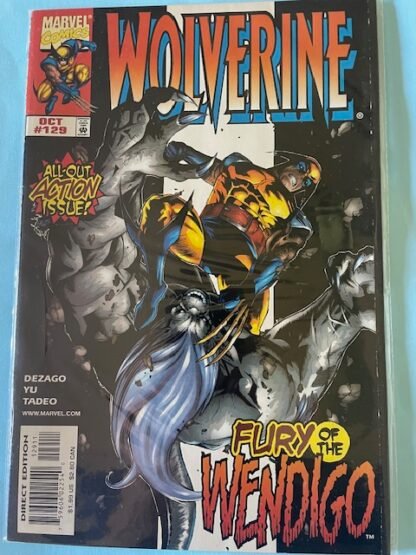 Wolverine 1988 1st Series   #129   VF