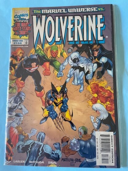 Wolverine 1988 1st Series   #134   VF