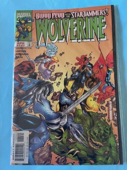 Wolverine 1988 1st Series   #137   VF