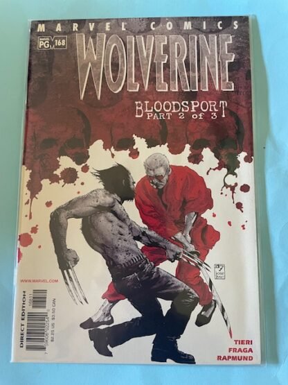 Wolverine 1988 1st Series   #168   VF